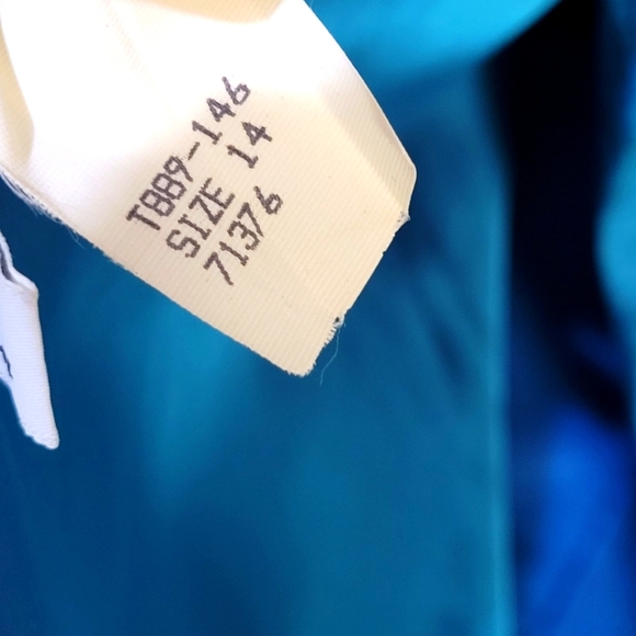 Vintage Pendleton Blue Double-Breasted Women's Coat - Picture 6 of 11